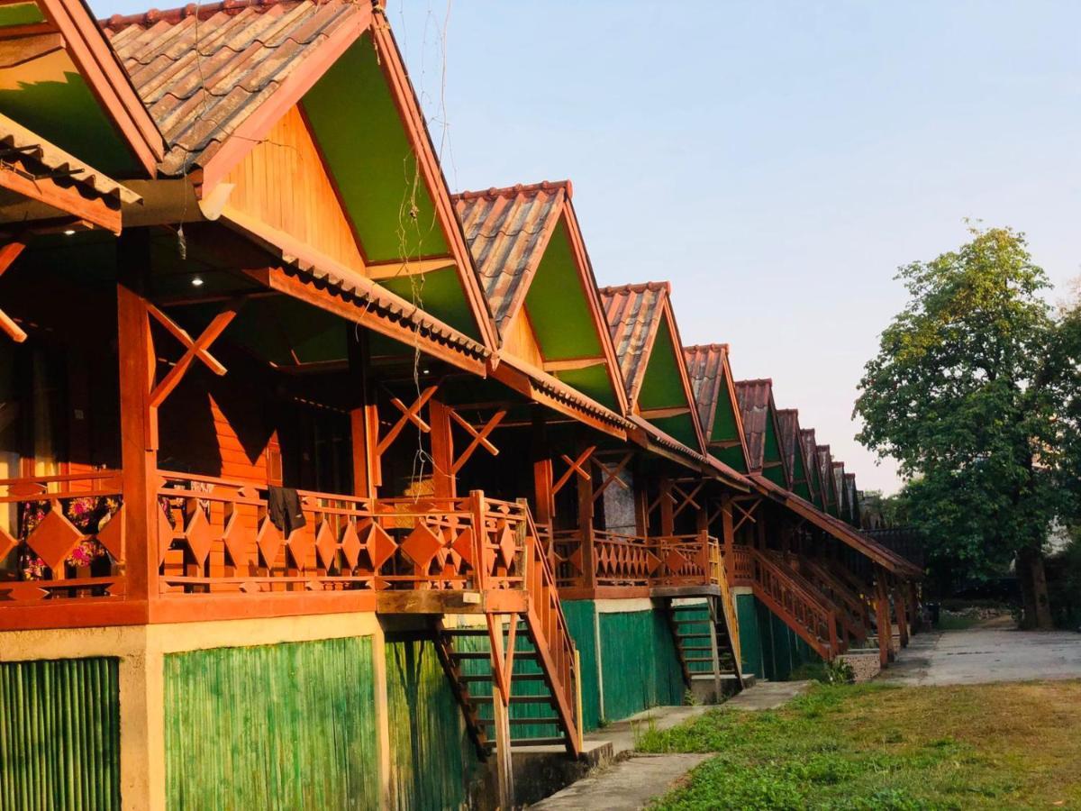Bungalows Le Jardin Organique Ban Khouaphan Ngoại thất bức ảnh