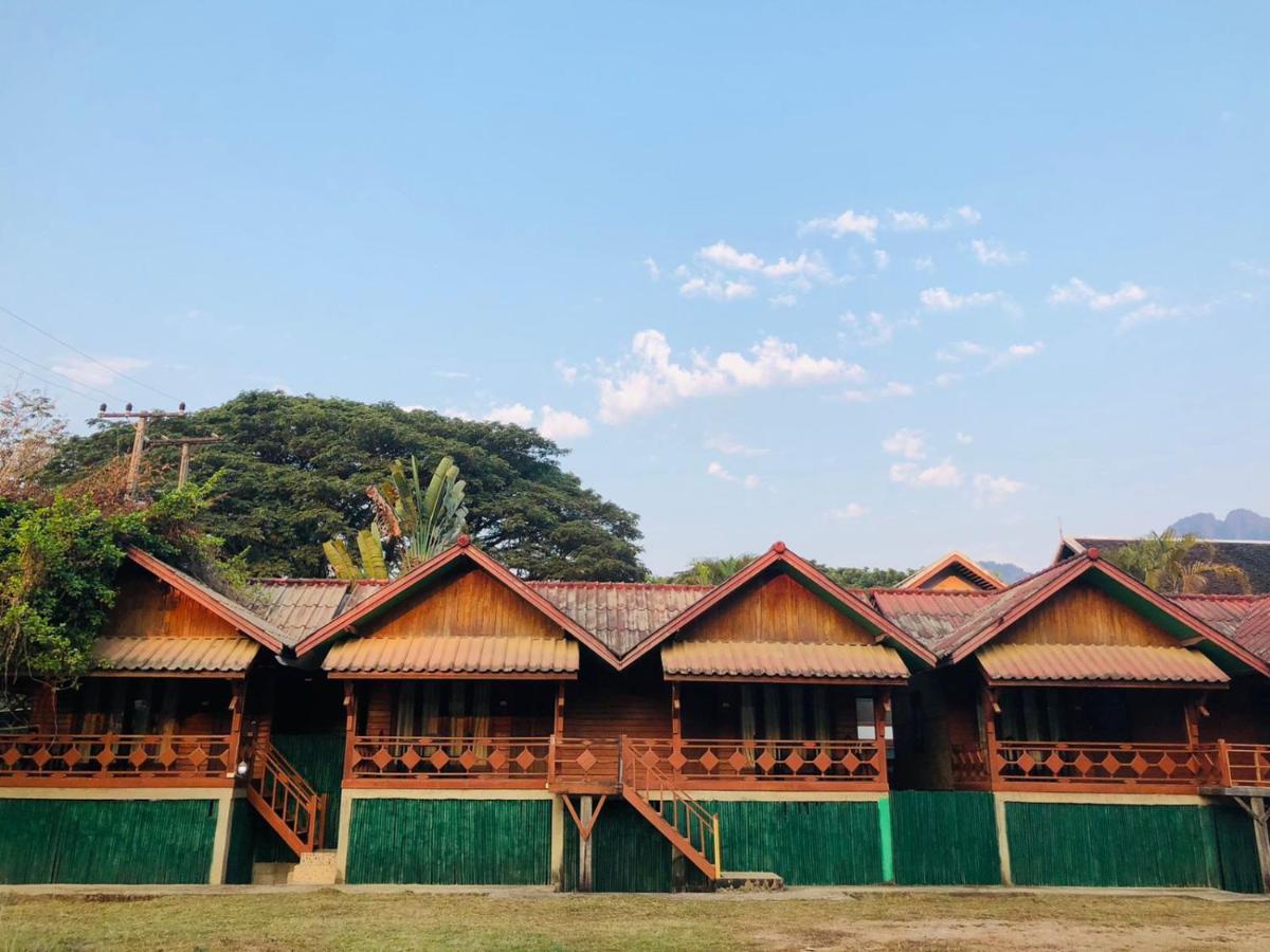 Bungalows Le Jardin Organique Ban Khouaphan Ngoại thất bức ảnh
