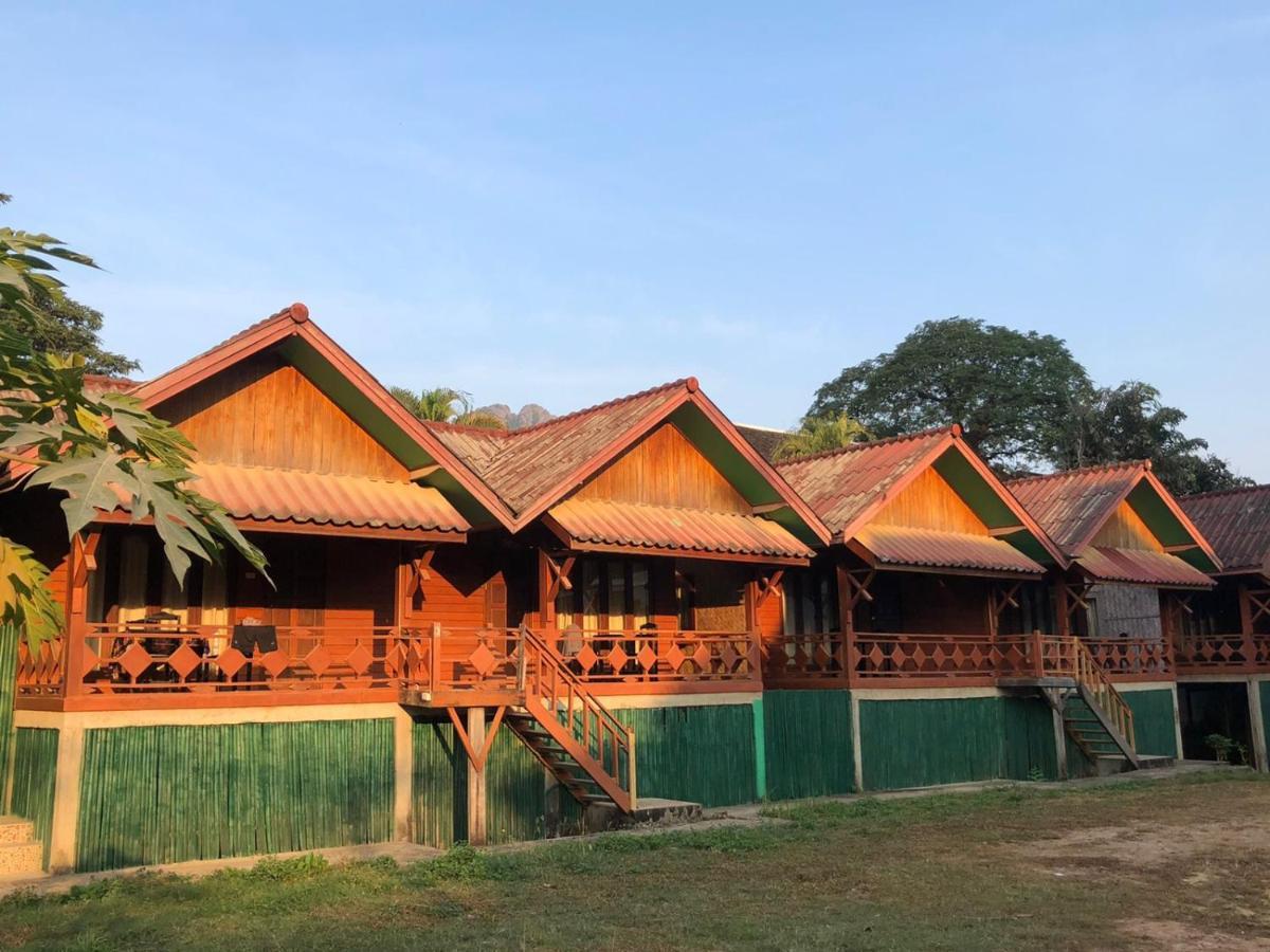 Bungalows Le Jardin Organique Ban Khouaphan Ngoại thất bức ảnh