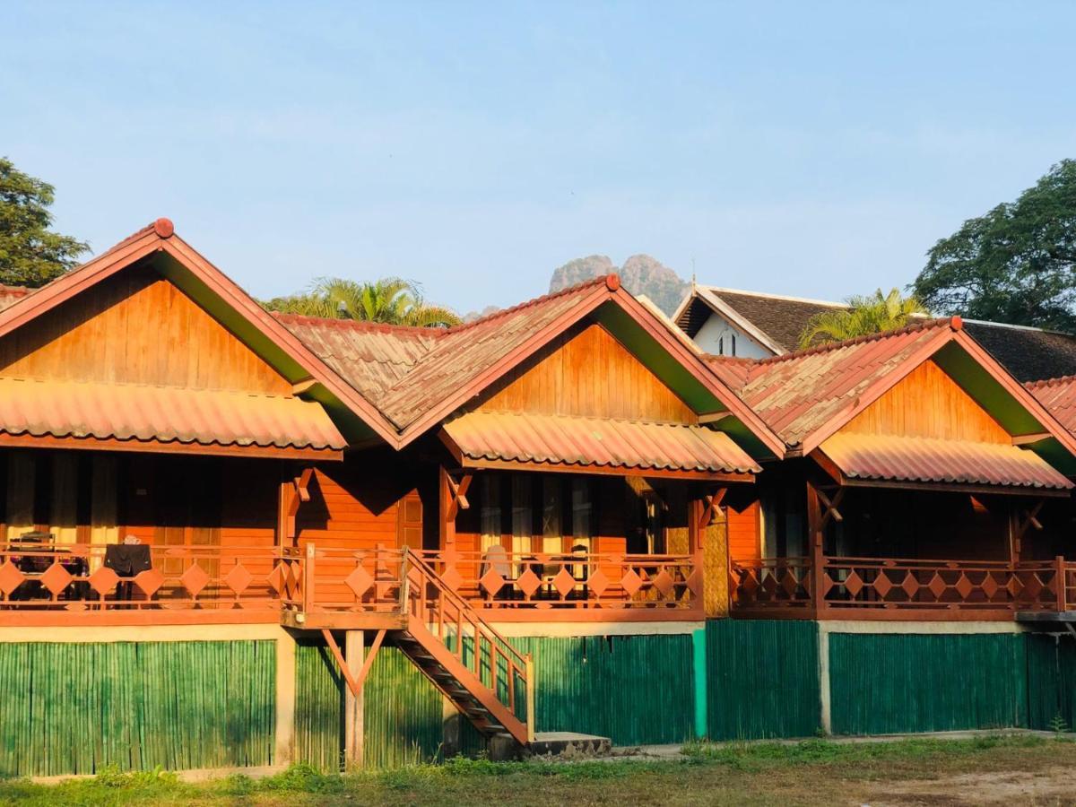 Bungalows Le Jardin Organique Ban Khouaphan Ngoại thất bức ảnh