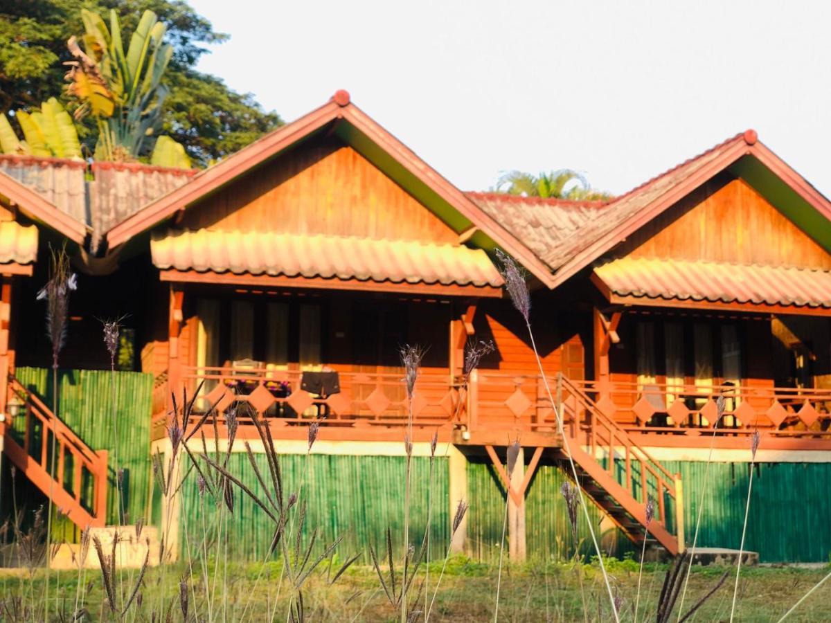 Bungalows Le Jardin Organique Ban Khouaphan Ngoại thất bức ảnh
