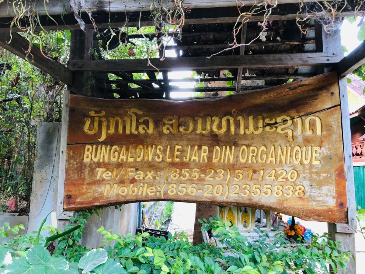 Bungalows Le Jardin Organique Ban Khouaphan Ngoại thất bức ảnh