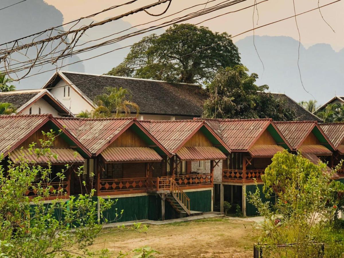Bungalows Le Jardin Organique Ban Khouaphan Ngoại thất bức ảnh