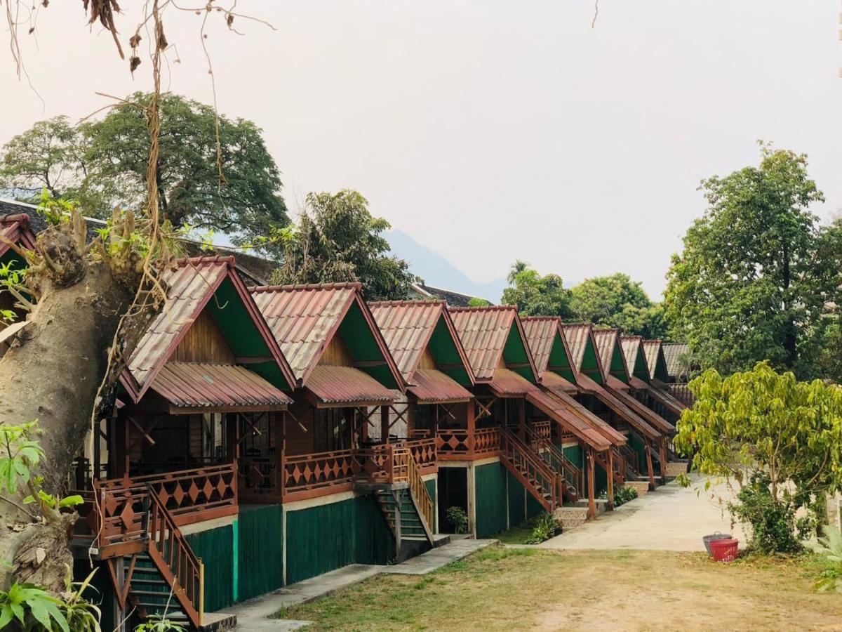 Bungalows Le Jardin Organique Ban Khouaphan Ngoại thất bức ảnh
